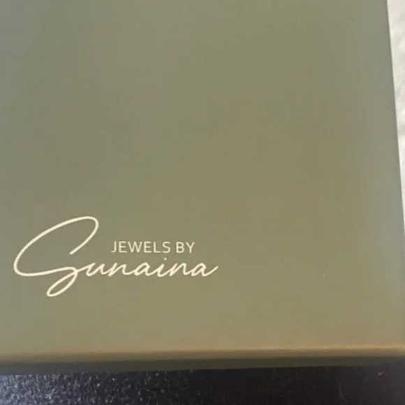 Jewels by Sunaina NARINA 2” Studs Earrings Gold - Picture 6 of 6